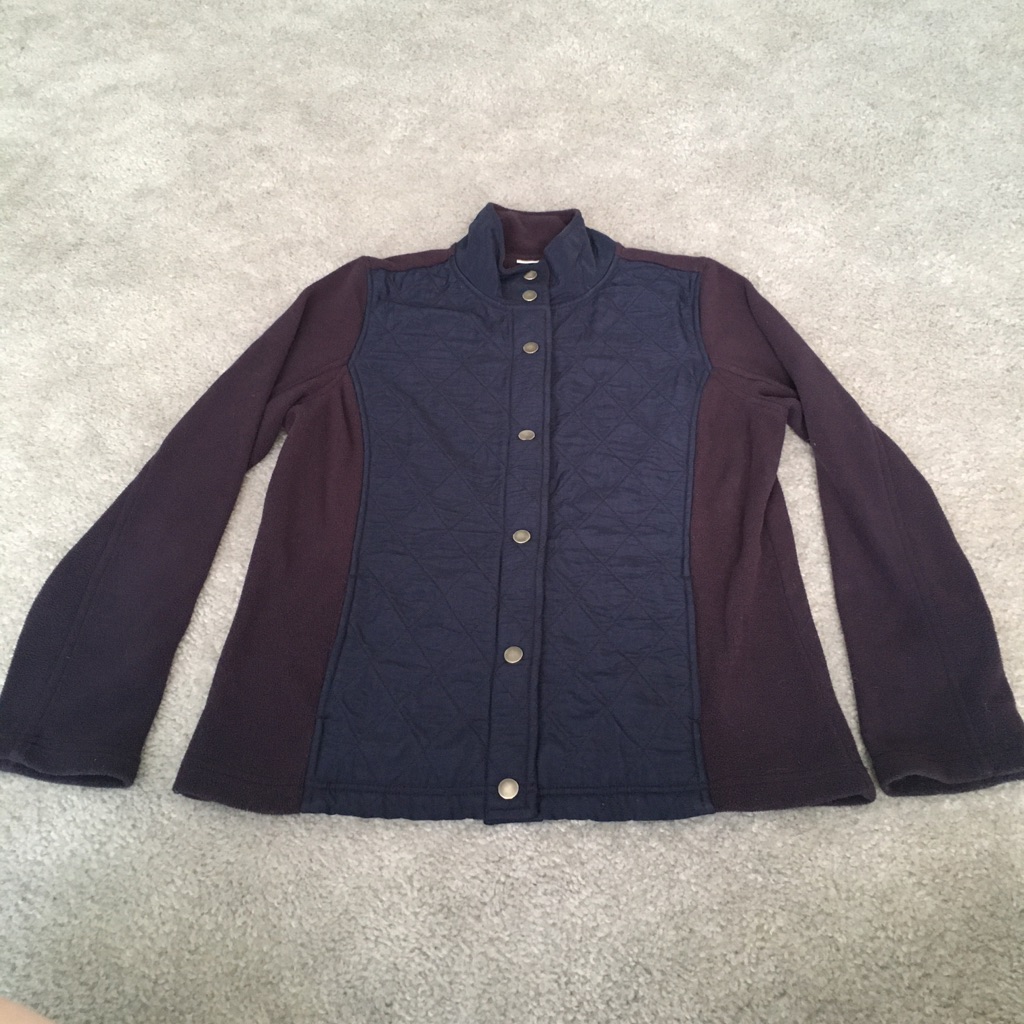 Blue Button Down Coat!